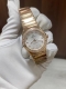 Latest model Omega Constellation 28mm quartz watch with a full rose gold case an