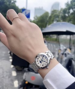 The Longines Moon Phase Roman numeral watch has always been a favorite among ma