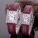 Price: 30 (Ddd) Brand: Cartier Type: 2-hand Tank series couple's watch Strap: To
