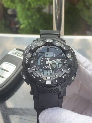 Brand: Plange - Premium Men's Watch, Simple Three-Hand Digital Display Design, H