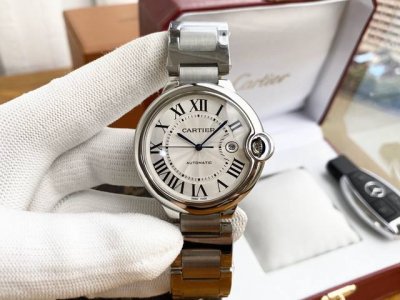 Cartier Blue Balloon Men's Watch, Imported Automatic Mechanical Movement, 316 St