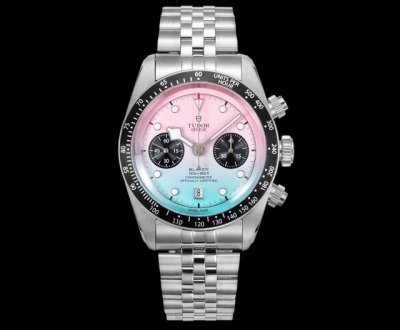 Don't follow trends, define them. The new Tudor Black Bay Chrono collection is