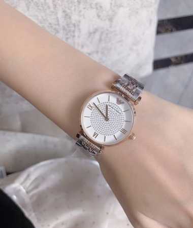 The Armani Luminous Series, a signature Armani women's watch, is not only styli - Click Image to Close
