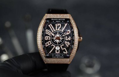 Abf Brand New Black Yacht, The Highest Quality, New Arrival Franck Muller Fm Van
