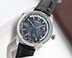 Twa Jaeger-Lecoultre Polaris Geographic Wt Watch With Blue-Black Gradient And Al