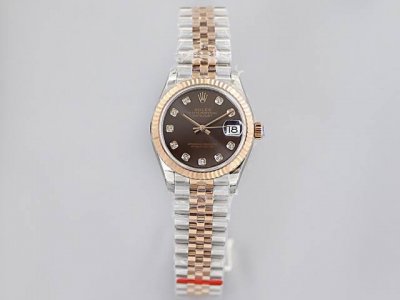 Rolex Oyster Perpetual Datejust 31 Series: 1. Equipped with an imported Swiss mo
