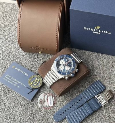 Bls-"Ceramic" Super Mechanical Chronograph Ab0136161C1A1 New Super Mechanical Ch