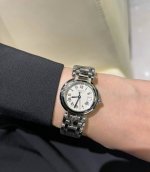 Longines La Vie en Rosette series with Roman numeral dial, available in 26.5mm a