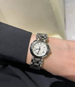 Longines La Vie en Rosette series with Roman numeral dial, available in 26.5mm a