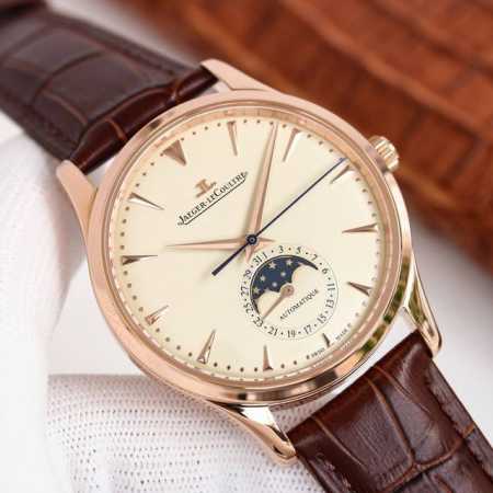 Jaeger Lecoultre Master Series 1362520 Master Moon Phase Series, the highest ver - Click Image to Close