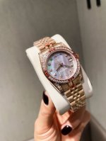 Rolex Datejust Series Classic Women's Solid Steel Band - Original Press Buckle I
