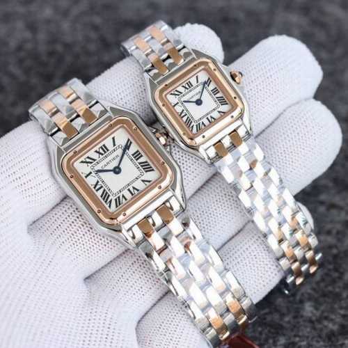 Gold + 50 Diamonds + 50 Superior Quality Taiwan-made Cartier Panther Collection.