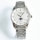 Longines Master Moon Phase Series Case Made Of 316L Stainless Steel, Flawless An