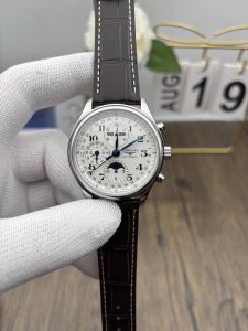 Longines Master 8-Hand Moon Phase Elegant Series 42mm Longines men's chronograph