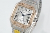 Af Cartier Santos watch embodies a sophisticated charm. Measuring 41.9mm x 35.1m