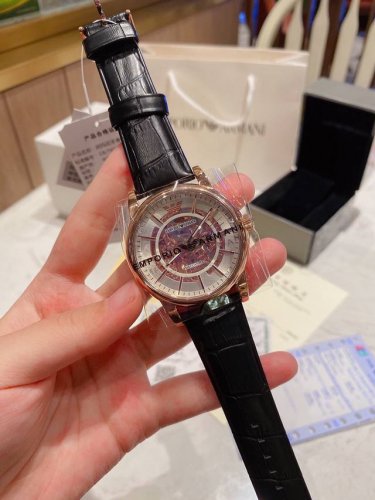 Armani Mechanical Original Quality Super Good Workmanship With Three Codes In On