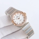Sj, white and gold case, 1110 diamonds, 50 S+, a sincere tribute to the classic
