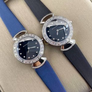 New Bulgari Inlaid Luxury T-Shaped Diamond Ladies Watch Luxury Quality Made Of I
