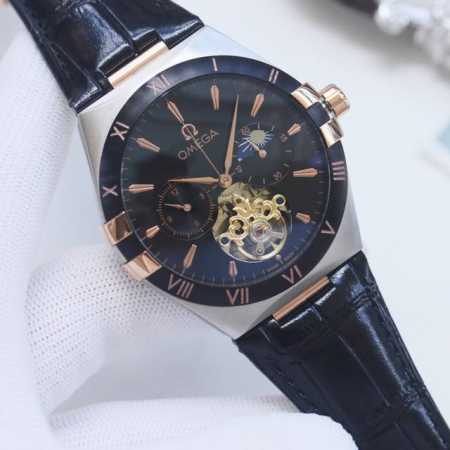 Platinum Brand: Omega Type: Men's Watch Case: Premium 316 Stainless Steel L Stra - Click Image to Close