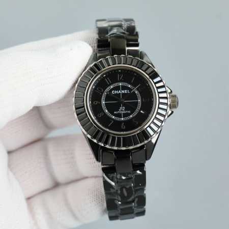 Tw Super Ceramic New Release Chanel J12 Series 33Mm Watch! Goddess-Worthy, Maste - Click Image to Close