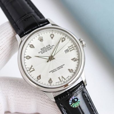 White-Gold New Rolex business watch is now on sale! Simple and elegant, the best