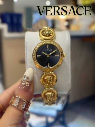 Versace Versace Vedw Medusa lock icon quartz ladies watch with a surface diamete