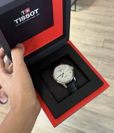 Original quality Tissot Model: T006.407.11.033 Le Locle series steel band black