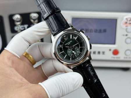 White Gold. Patek Philippe Complications Series 5905R-010: Date function at 12 - Click Image to Close