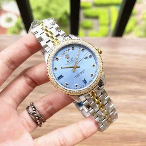 The new Rolex Xt1 Dual Calendar with 6 and 9 diamond bezels is a unique men's w