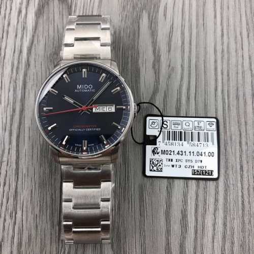 Original Quality Mido Commander Series M021.431. 41 Automatic Mechanical Men's W