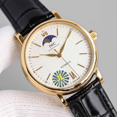 Portofino Series Moon Phase Automatic Watches Iw459401 and Iw459402. The only m