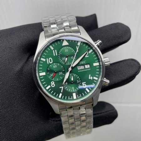 Iwc IWC Pilot Series IW377701 Steel Band Model is launched with great details: 1 - Click Image to Close