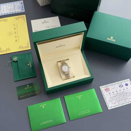 Rolex Datejust 31mm Watch: A Dazzling Declaration of 10 Square-Tooth Diamonds. O - Click Image to Close