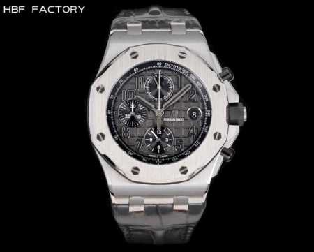 Gold, white and black are the same price, steel band +100. Hbf Factory Audemars - Click Image to Close