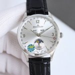 White Gold Tw Factory Jaeger-LeCoultre Master Calendar 1558420 Series Watch! 1.