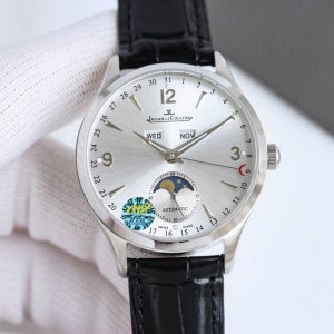 White Gold Tw Factory Jaeger-LeCoultre Master Calendar 1558420 Series Watch! 1.