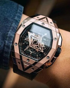 The Hublot Big Bang Sang Bleu III: Three Generations of Tattoos, Each One More B