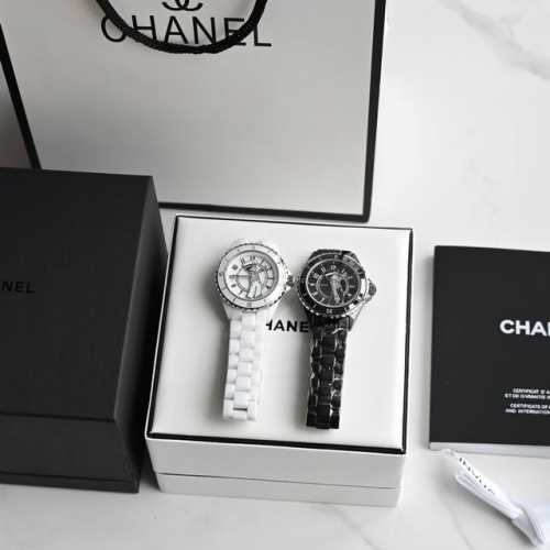 New style Ht Super Ceramic Chanel J12 Series 33Mm Steel Cover Women's Watch_H48