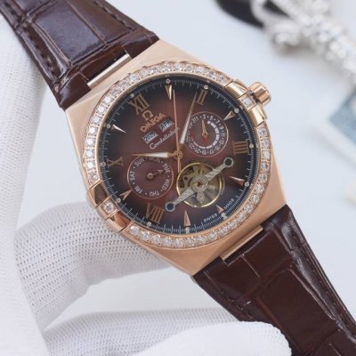 Gold +20 Brand: Omega Type: Men's Watch Case: Top-grade 316L stainless steel Str