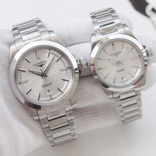 Longines Conquest Collection Couple's Watch, Qixi Festival Gift, Women's 34mm, M