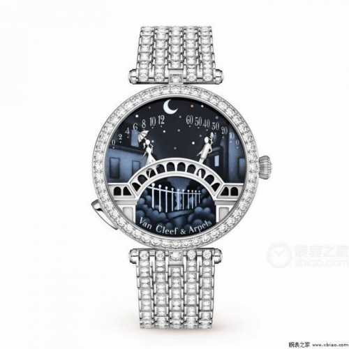 Van Eef & Arpels Lovers' Bridge, a new model with a matching case, the best valu