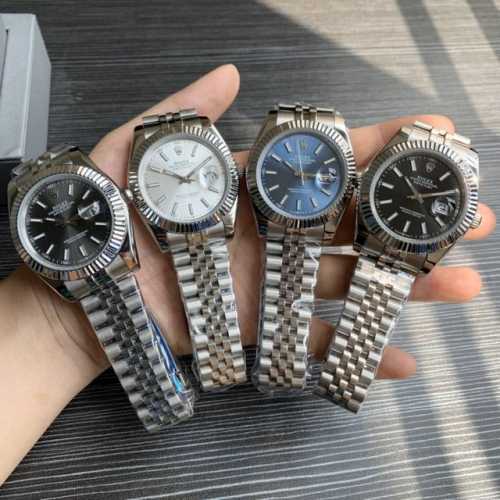 Rolex Oyster Perpetual Datejust 41Mm Watchoyster Case With Triangular Fluted Out