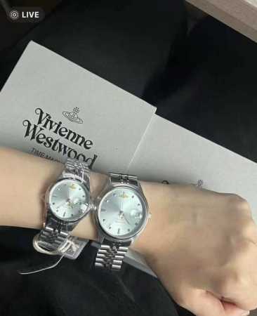 Vivienne Westwoo Ice Blue Dial Watch/Wristwatch Size: 29mm 37mm Ddd - Click Image to Close