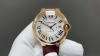 Af Cartier Blue Balloon series 42mm rose gold brown mechanical movement top qual