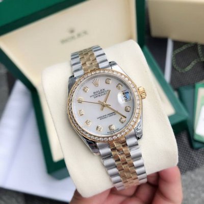 Rolex Oyster Perpetual Datejust For Women! The Hottest Natural Mother-Of-Pearl D
