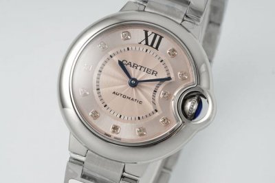 af-New Product, Finely Carved Cartier 33Mm Quartz Blue Balloon Series Watch C