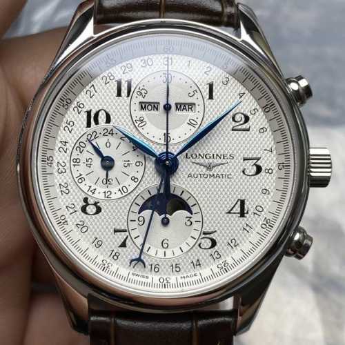 Top-Quality Longines Master Moon Phase 8-Hand 42Mm Size, 7751 Movement.