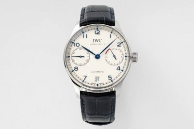 Zf Portuguese series 7-day kinetic mechanical watch model Iw500713. The Portugue