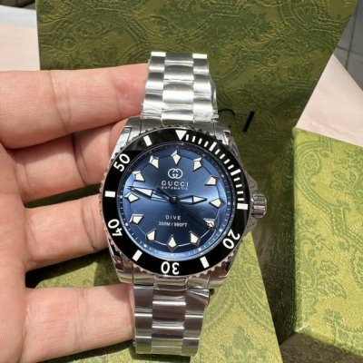 Gucci Dive Series Watch New Arrival, Men's Mechanical Watch, Anti-Glare Sapphire
