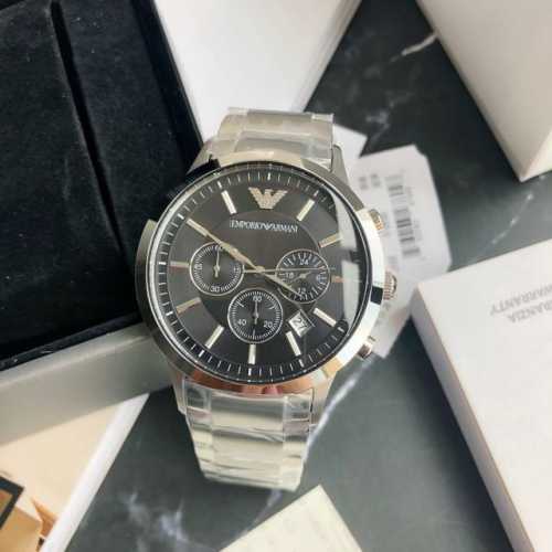 Armani-Renato Series Ar2434 Stylish Men's Watch, Prestigious Steel Prince, Deep